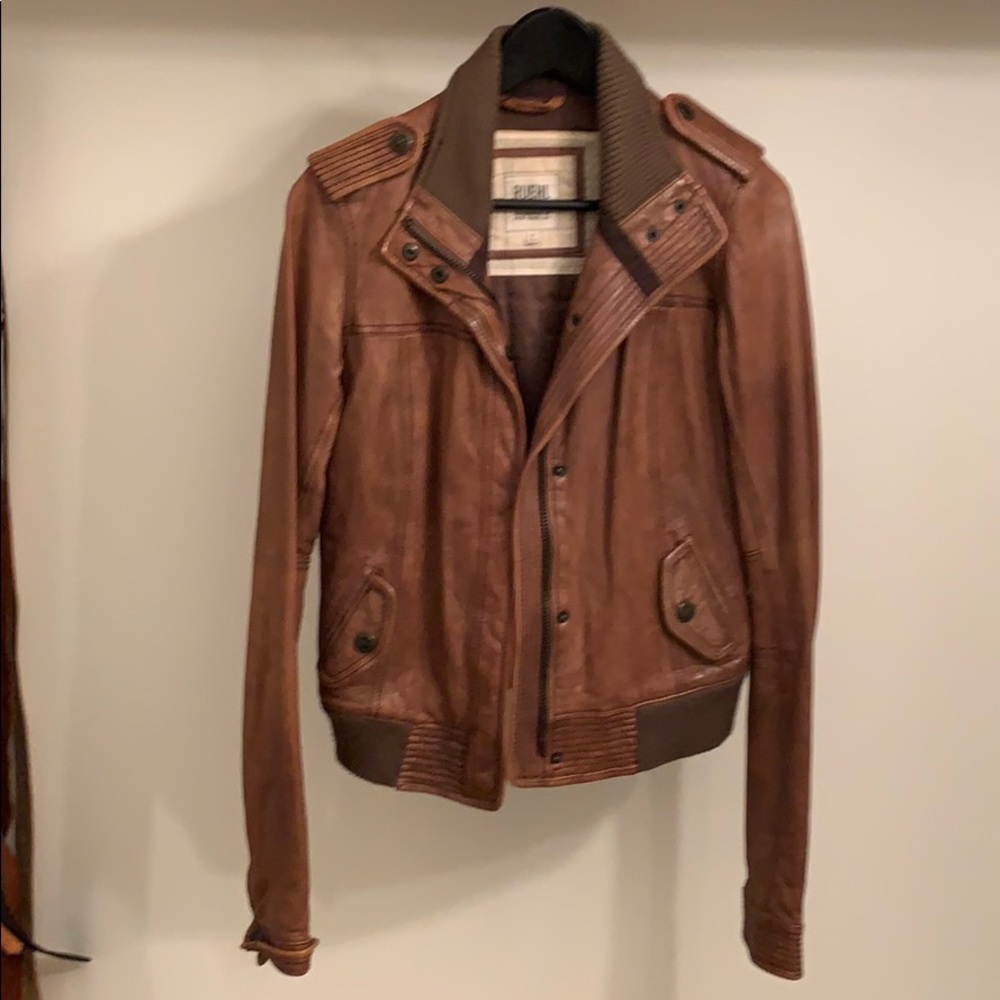 Ruehl no.925 leather jacket
